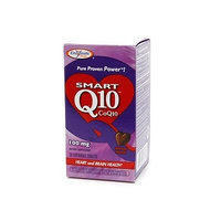 Enzymatic Therapy Smart Q10 CoQ10, 100mg, Chewable Tablets, Chocolate 30 ea