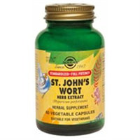 Solgar St John's Wort Herb Extract - 60 Vegetable Capsules