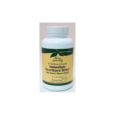 EuroPharma - Terry Naturally Immediate Heartburn Relief - 50 Chewable Tablets