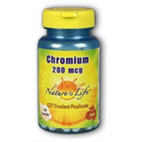 Nature's Life Chromium - 200 mcg - 250 Capsules