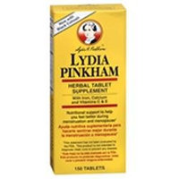 Lydia Pinkham Herbal Tablets To Feel Better During Menstruation And
