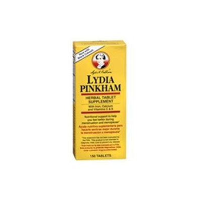 Lydia Pinkham Herbal Tablets To Feel Better During Menstruation And