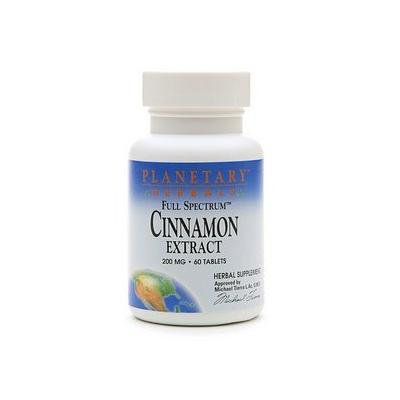 Planetary Herbals Full Spectrum Cinnamon Extract 200mg 60 tablets