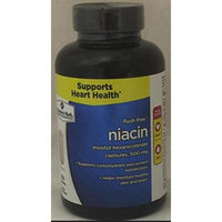 Member's Mark Flush Free Niacin Inositol Hexanicotinate Capsules, 500mg (4 bottles (800 capsule))