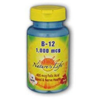 Nature's Life Vitamin B-12 - 1000 mcg - 250 Tablets