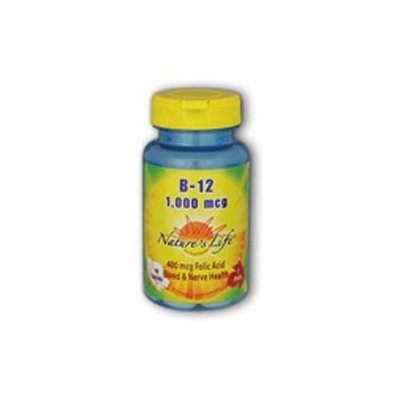 Nature's Life Vitamin B-12 - 1000 mcg - 250 Tablets