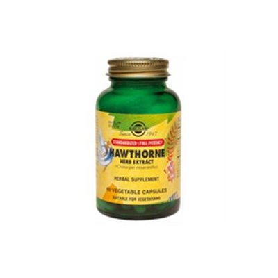 Solgar Hawthorne Berry Herb Extract - 60 Vegetable Capsules