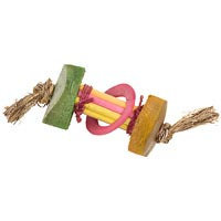 Planet Pleasures Eco Critters Chopstick Dumbell Small Animal Toy, 4