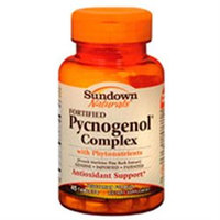 Sundown Vitamins. Fortified Pycnogenol Antioxidant Support With Phytonutrients Dietary