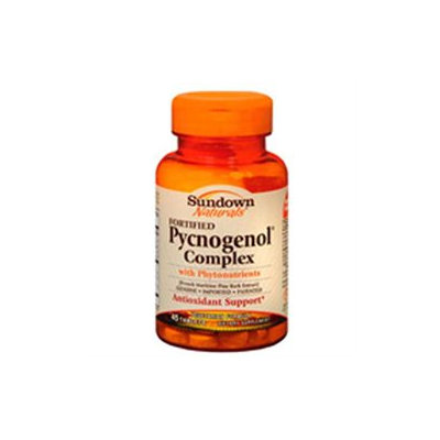 Sundown Vitamins. Fortified Pycnogenol Antioxidant Support With Phytonutrients Dietary