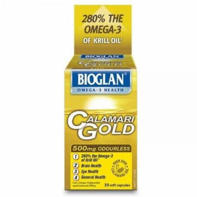 Bioglan Calamari Gold 500mg x30 Soft Caps