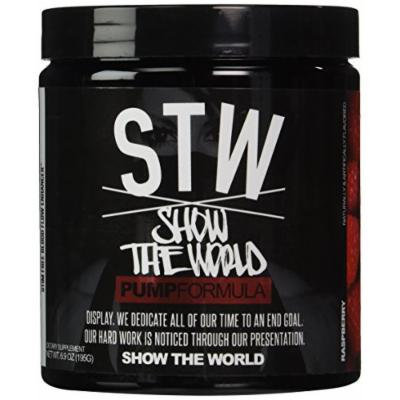 Run Everything Labs Show The World Pump Formula Powder, Raspberry, 6.9 Ounce