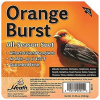 Heath Manufacturing Heath Outdoor Products Orange Burst Suet Cake - Case of 12