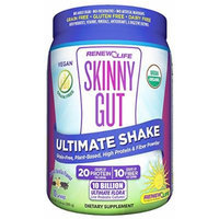 ReNew Life - Skinny Gut Ultimate Shake Powder Canister Vanilla - 14.5 oz