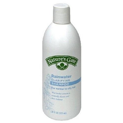 Nature's Gate Rainwater Clarifying Shampoo for Normal to Oily Hair, 18-Ounce Bottles (Pack of 4)