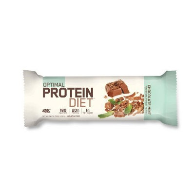 Optimum Nutrition Complete Protein Diet Bar, Chocolate Mint , Pack of 15