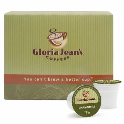 Gloria Jean's Coffees, Tea K-Cup, Caffeine-Free Chamomile Tea for Keurig Brewers, 24-Count Boxes (Pack of 2)