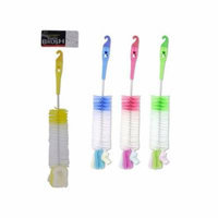 Bulk Buys Bottle Brush with Sponge Tip, Case of 18