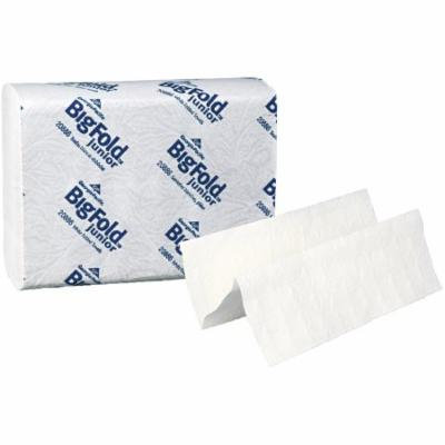 BigFold Junior Paper Towels, White, 10 Packs of 220 sheets, 2200 Total