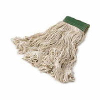 Rubbermaid Commercial Products Super Stitch Cotton Mop Heads Medium in White