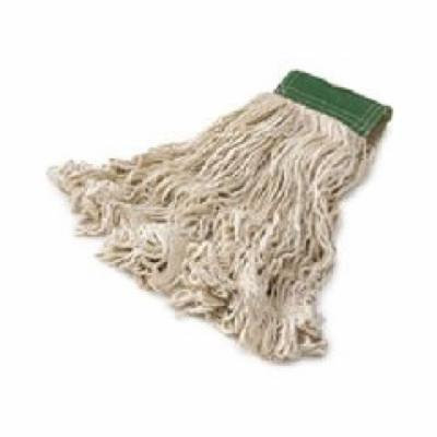 Rubbermaid Commercial Products Super Stitch Cotton Mop Heads Medium in White