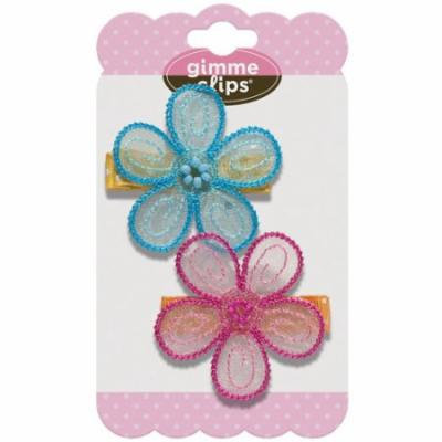 Gimme Clips Berrylicious Clips, Blue and Pink, 2 count