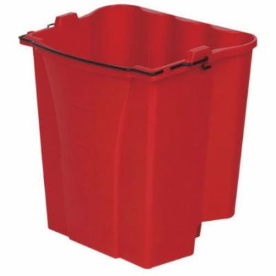 Rubbermaid Commercial Products Dirty Water Bucket, Red