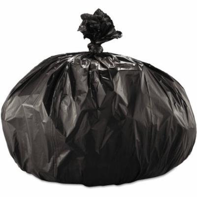 Boardwalk 56 Gallon Super Extra-Heavy Grade Trash Bags, Black, 25 count, (Pack of 4)