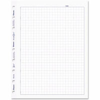 Blueline Miraclebind Quad Ruled Refill Sheets, White