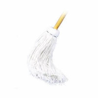 UNISAN Deck Mop with 54'' Handle and Cotton Fiber Head