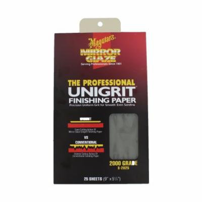 Meguiar'S S2525 Sandpaper, 2500 Grit
