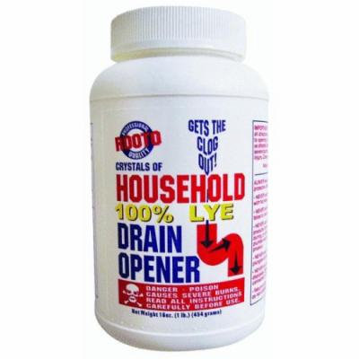 Rooto 1 Lb. Crystal Drain Cleaner With Lye