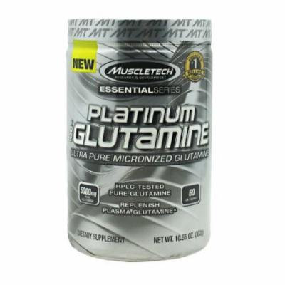 MuscleTech Platinum 100% Glutamine, Ultra-Pure Micronized Glutamine, 60-Day Supply, 10.65 oz (302g)