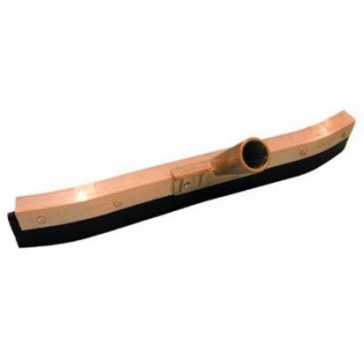 Magnolia Brush Curved Squeegees - 24'' blk rubber curved floor squeegee re