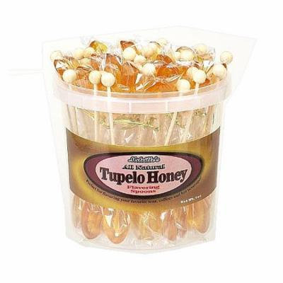 All Natural Tupelo Honey Tea Spoons Bulk Pack: 50 Count