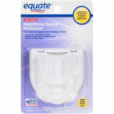 Equate Extra Comfort Nighttime Dental Protector, 2 count
