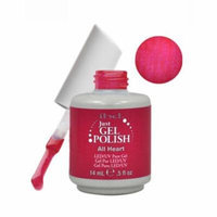 IBD Just Gel 0.5oz Soak Off Nail Polish Red, ALL HEART, 56516