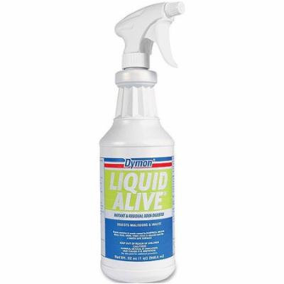 Dymon Liquid Alive Instant & Residual Odor Digester, 32 oz