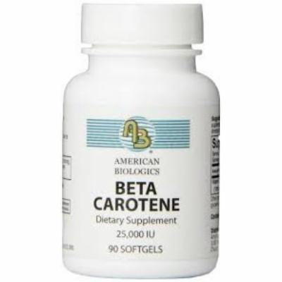 Beta Carotene American Biologics 90 Softgel