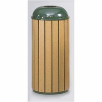 Rubbermaid Commercial Products 22-Gal Regent 50 Series Round Top Waste Receptacle (Set of 3)