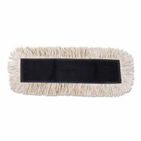 Boardwalk BWK Disposable Dust Mop Head, Cotton/Synthetic, 24w x 5d, White 1624