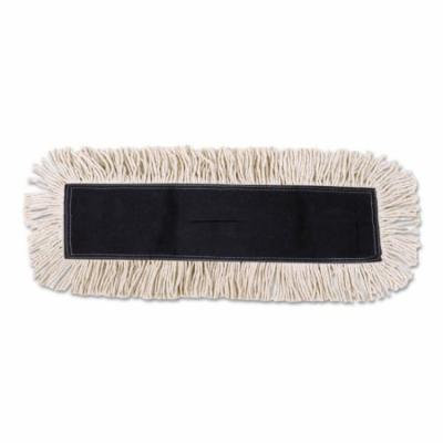 Boardwalk BWK Disposable Dust Mop Head, Cotton/Synthetic, 24w x 5d, White 1624