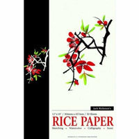 Jack Richeson Acid-Free Rice Paper Pad, 12