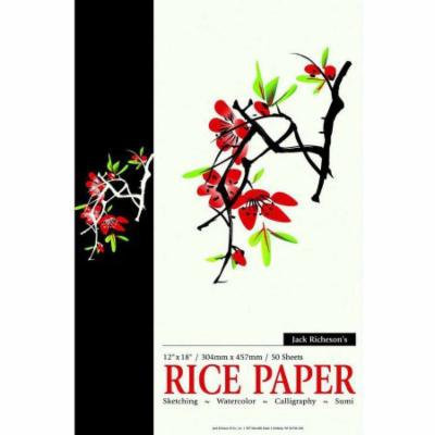 Jack Richeson Acid-Free Rice Paper Pad, 12