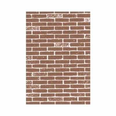 91881 Brick Paper Brown (2) 1/12 Multi-Colored