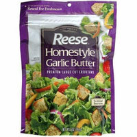 Reese: Croutons Homestyle Garlic Butter 5 Oz, 12 Pk, (Pack of 12)