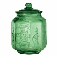 Miles Kimball Classic Green Large Peanut Jar