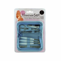 Bulk Buys Manicure Set with Zipper Pouch, Case of 6