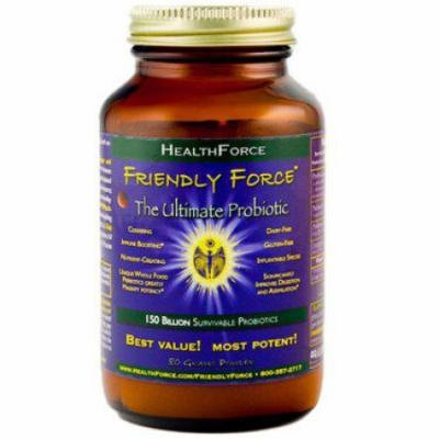 Friendly Force - ULTIMATE EXTREME 150+ BILLION & Growth Medium HealthForce Nutritionals 80 g powder