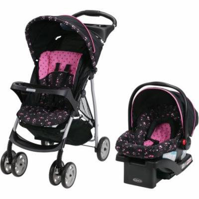 Graco LiteRider Click Connect Travel System, with SnugRide Click Connect 22 Infant Car Seat, Priscilla